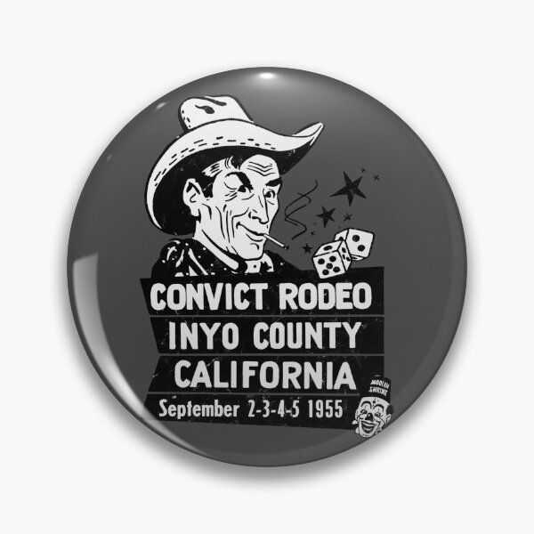 Artikelvorschau, Vintages Inyo County Sträflingsrodeo entworfen und verkauft von Kujo Dangerous Vintage.