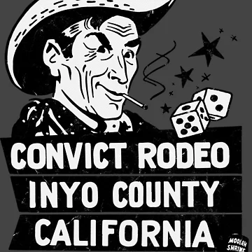 Artwork thumbnail, Vintage Inyo County Convict Rodeo by Kujo Dangerous Vintage