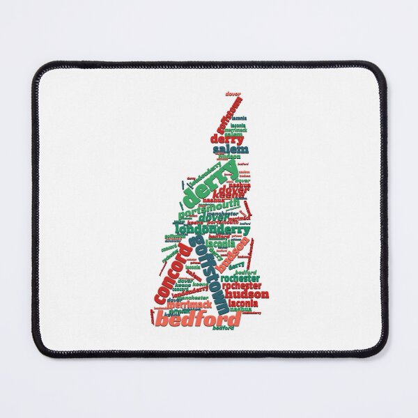 Item preview, New Hampshire Cities designed and sold by Yzakreativ.
