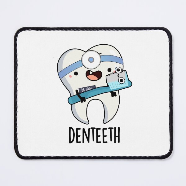 Item preview, Denteeth Funny Teeth Pun  designed and sold by punnybone.