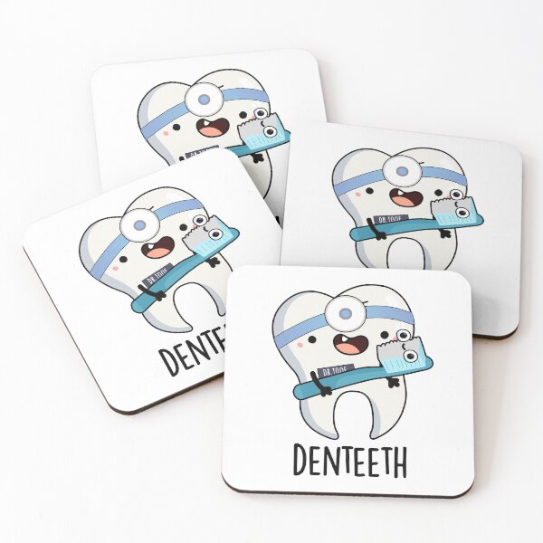Item preview, Denteeth Funny Teeth Pun  designed and sold by punnybone.