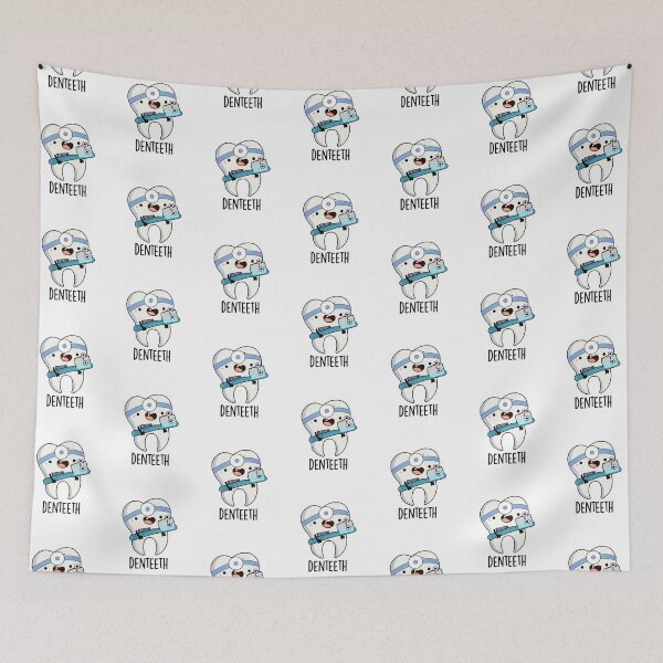 Item preview, Denteeth Funny Teeth Pun  designed and sold by punnybone.