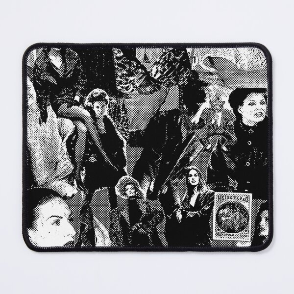 Item preview, woman magazine collage graphic print designed and sold by printsbyh.