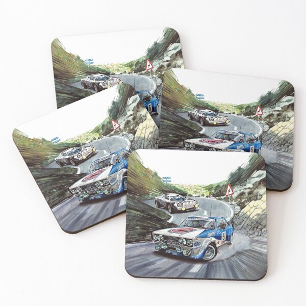 Item preview, Rally Cars Art Print designed and sold by Road To Track.
