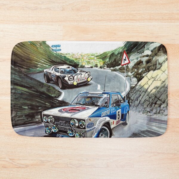 Item preview, Rally Cars Art Print designed and sold by Road To Track.