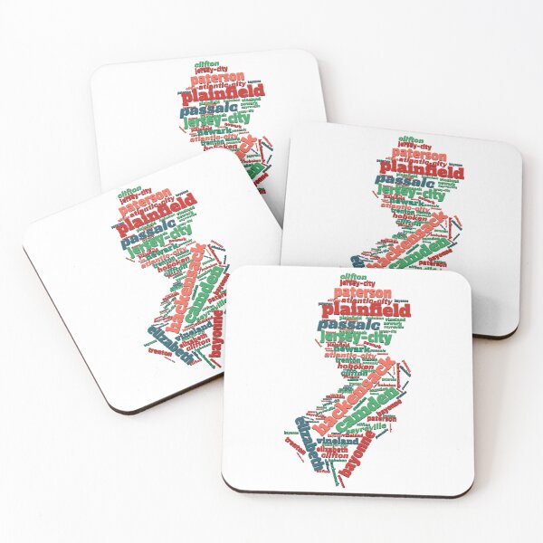 Item preview, New Jersey Cities designed and sold by Yzakreativ.