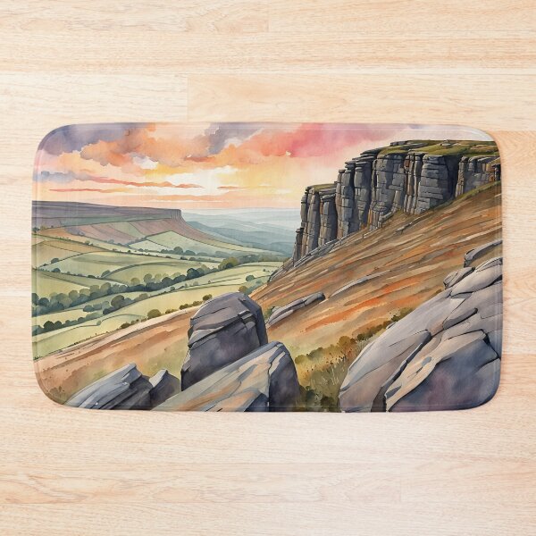 Item preview, The Peak District National Park - Stanage Edge designed and sold by Country-Artist.