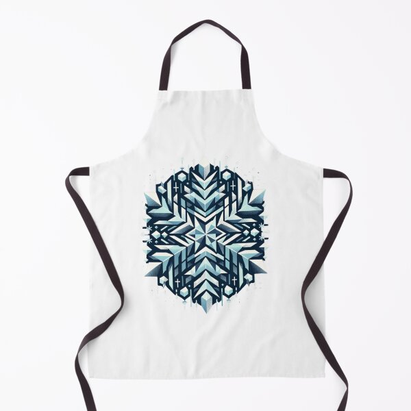 Item preview, Crystal Symmetry: Geometric Snowflake Art designed and sold by Fourseason664.