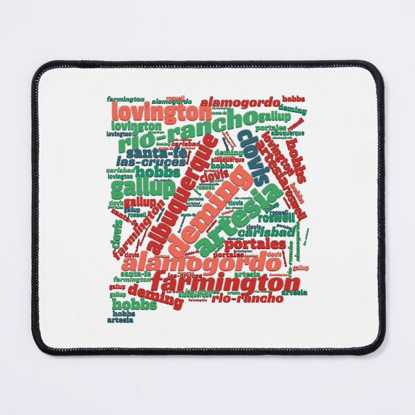 Item preview, New Mexico Cities designed and sold by Yzakreativ.