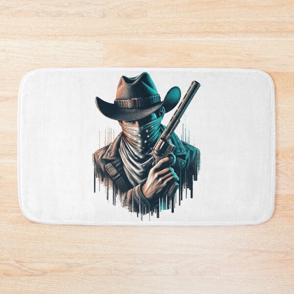 Item preview, Mysterious Cowboy: Unique Western Clothing and Accessories! designed and sold by elmartdesign.