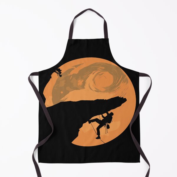 Item preview, full moon and mountain climber t-shirt designed and sold by mantra2023.