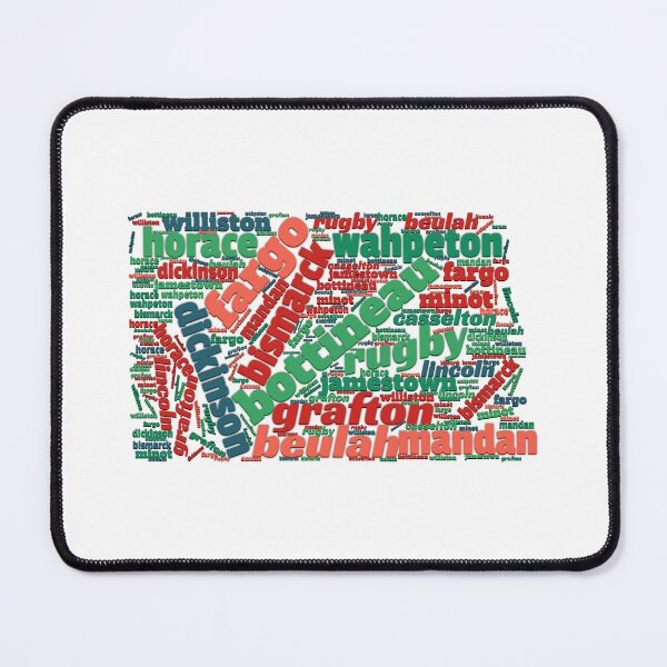Item preview, North Dakota Cities designed and sold by Yzakreativ.