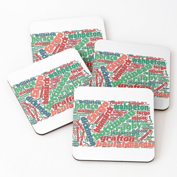 Item preview, North Dakota Cities designed and sold by Yzakreativ.