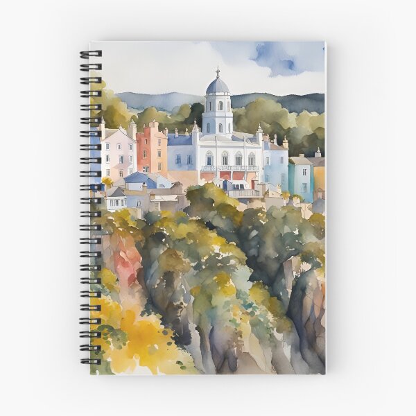 Item preview, Portmeirion, Gwynedd, Wales - Coastal Scenes designed and sold by Country-Artist.