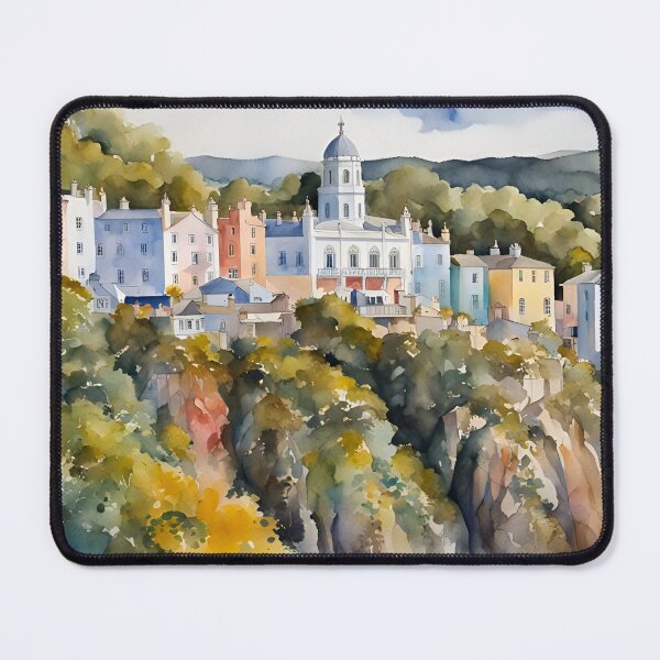 Item preview, Portmeirion, Gwynedd, Wales - Coastal Scenes designed and sold by Country-Artist.