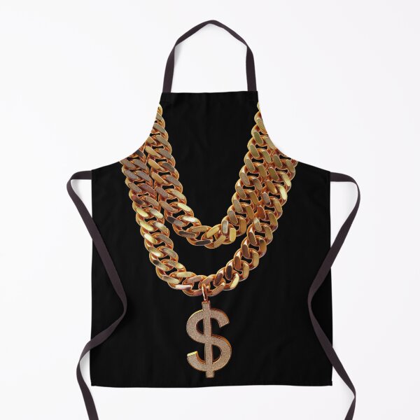 Item preview, Huge Gold Chain Bling Swag Dollar Sign Gag Joke Graphic Gift designed and sold by PrintShangri-La.