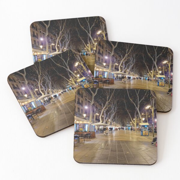 Item preview, La Rambla by Night, Barcelona  designed and sold by cpjmathieson.