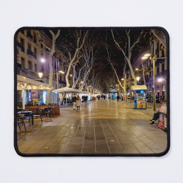 Item preview, La Rambla by Night, Barcelona designed and sold by cpjmathieson.