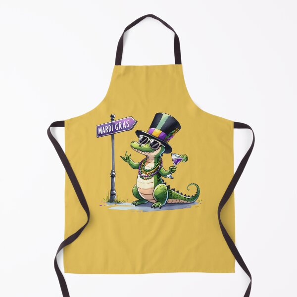 Artikelvorschau, Karneval-Gator-Liebhaber New Orleans entworfen und verkauft von ArtMeetsPizza.