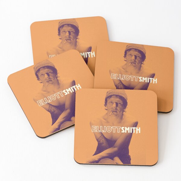Item preview, Elliott Smith orange background designed and sold by progmedia.