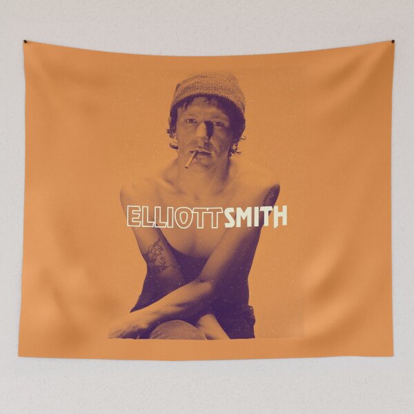 Item preview, Elliott Smith orange background designed and sold by progmedia.