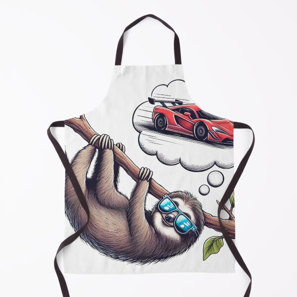 Item preview, Sloth Racer designed and sold by TextileTrove.