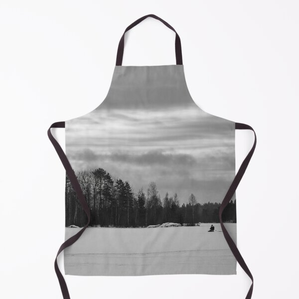 Item preview, Icefishers paradise. Pyhajarvi 2024 bw designed and sold by Jouko Lehto Photography.