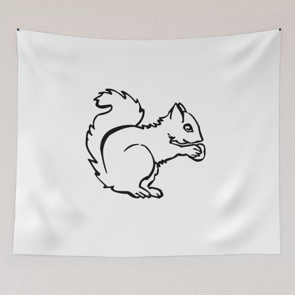 Item preview, Squirrel eating food designed and sold by VeenaNair23.
