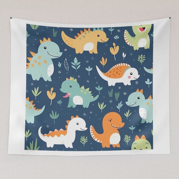 Item preview, Cute Dinosuars designed and sold by CozyandNerdy.
