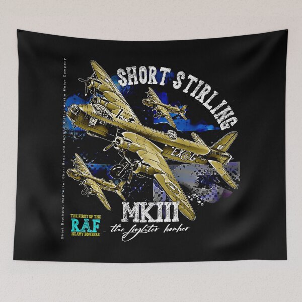 Item preview, Short Stirling MKIII Second World War Raf Heavy Bomber Aircraft designed and sold by Aerolovers.