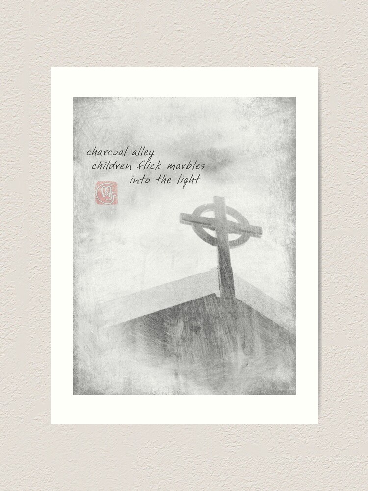 Alternate view of charcoal Art Print