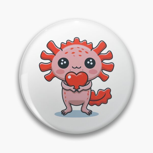 Item preview, Valentine's Day Axolotl designed and sold by PulseGraph.