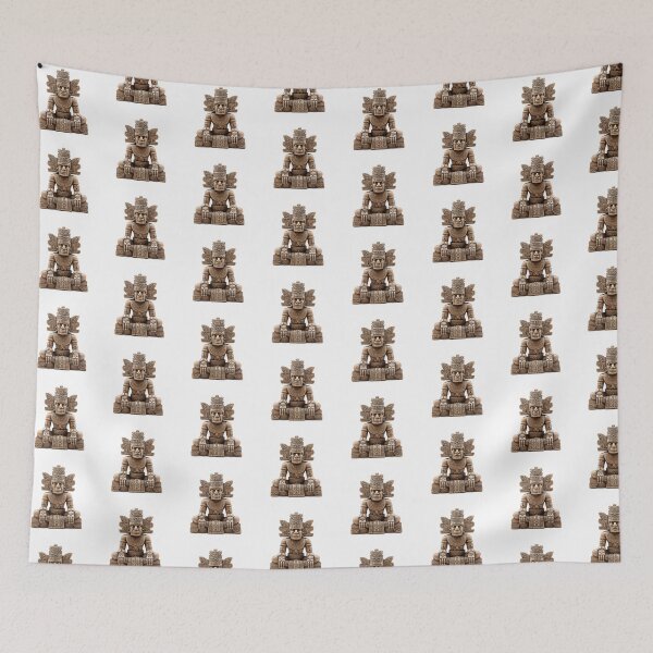 Item preview, Mystical Echoes: Embrace the Mayan Enchantment in our Stone Statue Pattern designed and sold by Ignorant-Artist.