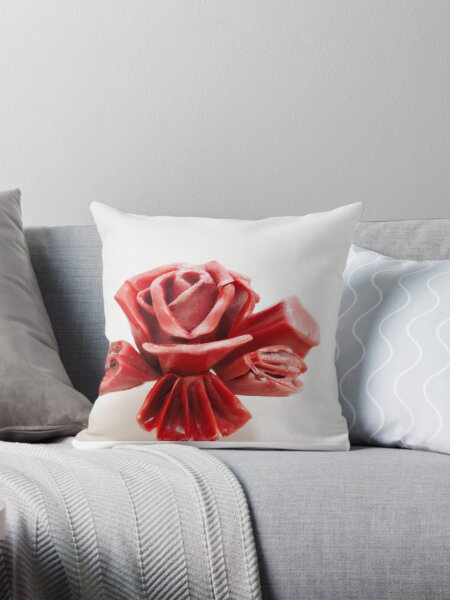 Unveiling the Essence of Roses Throw Pillow