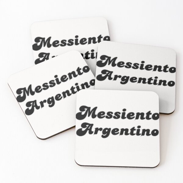 Item preview, Messiento Argentino soccer futbol quote art  designed and sold by The-GOAT-Store.