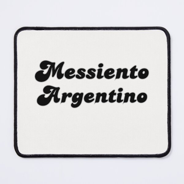 Item preview, Messiento Argentino soccer futbol quote art  designed and sold by The-GOAT-Store.