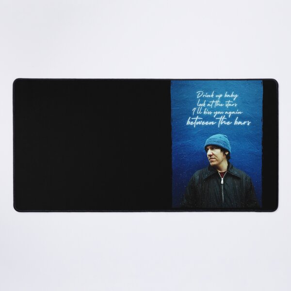 Item preview, Elliott Smith blue background designed and sold by progmedia.
