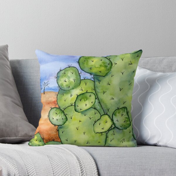 Aperçu de l'œuvre Cactus vert créée et vendue par PurpleKimArt.