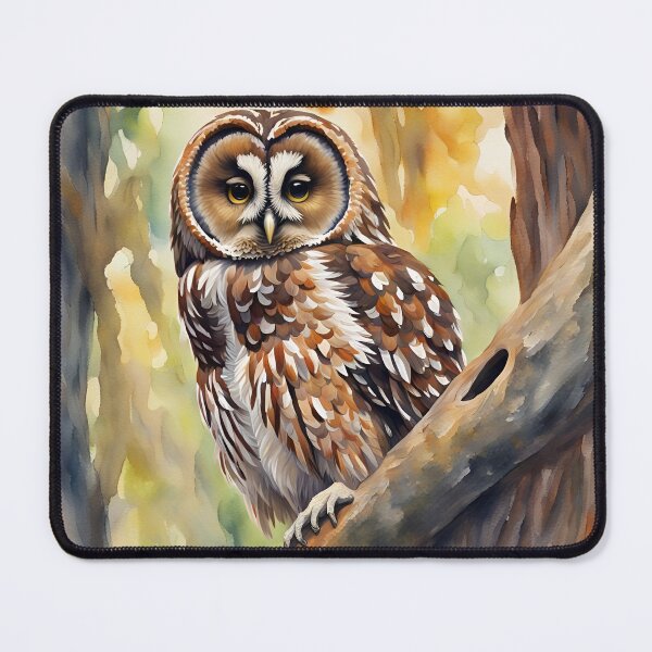 Item preview, Tawny Owl (Strix Aluco) - British Birds of Prey designed and sold by Country-Artist.