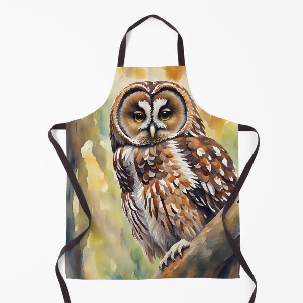 Item preview, Tawny Owl (Strix Aluco) - British Birds of Prey designed and sold by Country-Artist.