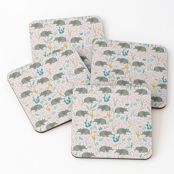 Item preview, Cute Armadillo Pattern designed and sold by kapotka.