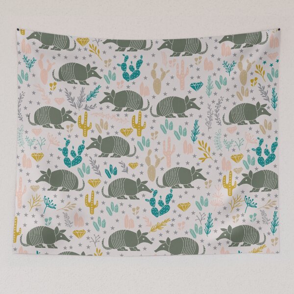 Item preview, Cute Armadillo Pattern designed and sold by kapotka.