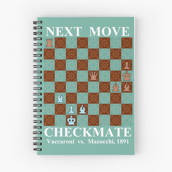 Item preview, Next move Checkmate (also available without text) designed and sold by MarkArtDesignUK.