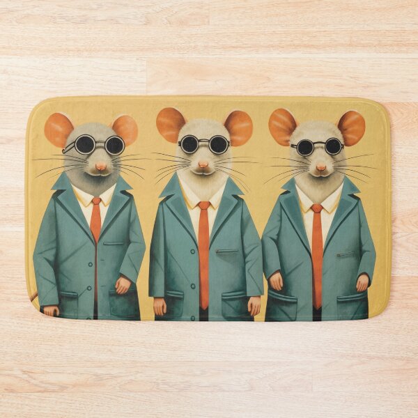 Item preview, The Rat Pack: Cool Rodent Trio designed and sold by Woop Woop .