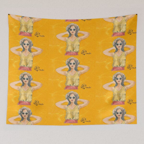 Item preview, Model on Yellow and red  designed and sold by LATIGO BAYNE.