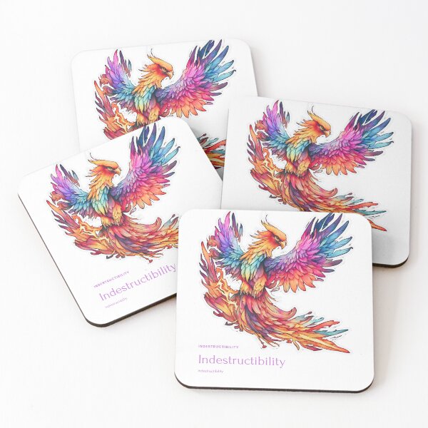 Item preview, Indestructible phoenix designed and sold by MALGOZATAta.
