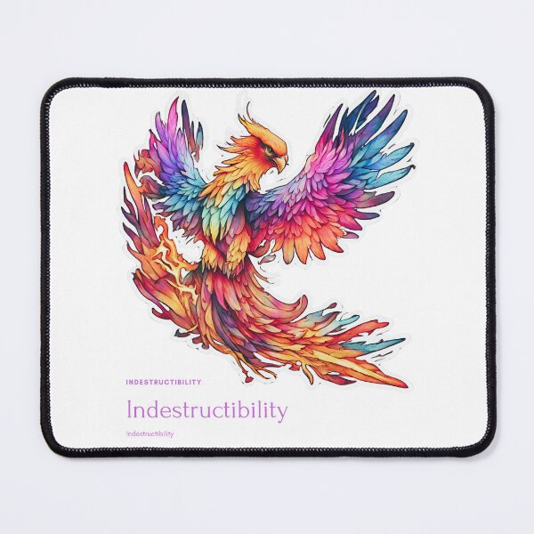 Item preview, Indestructible phoenix designed and sold by MALGOZATAta.