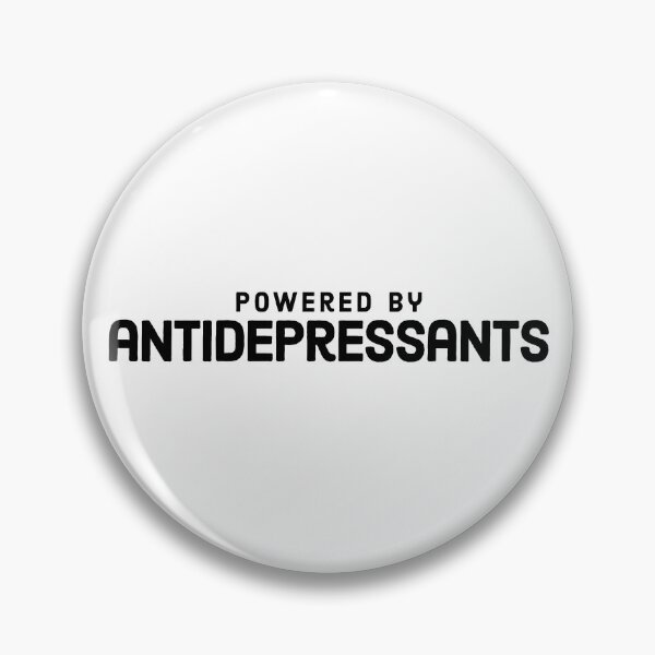 Item preview, Powered by antidepressants designed and sold by Angry Swan Designs.