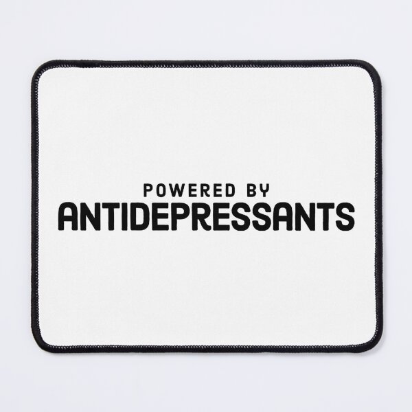 Item preview, Powered by antidepressants designed and sold by Angry Swan Designs.