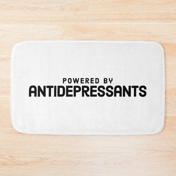Item preview, Powered by antidepressants designed and sold by Angry Swan Designs.
